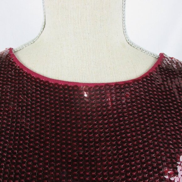 Elegant Sequin Brown Dress - Picture 11 of 12